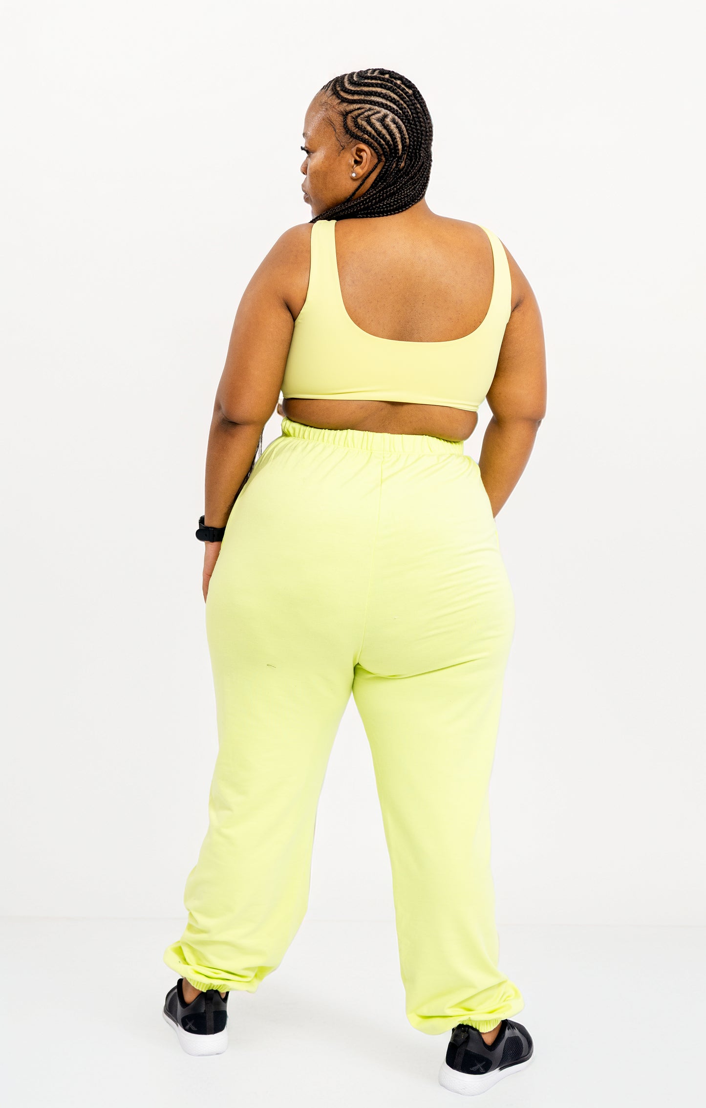 Loose sweatpants and Bra set