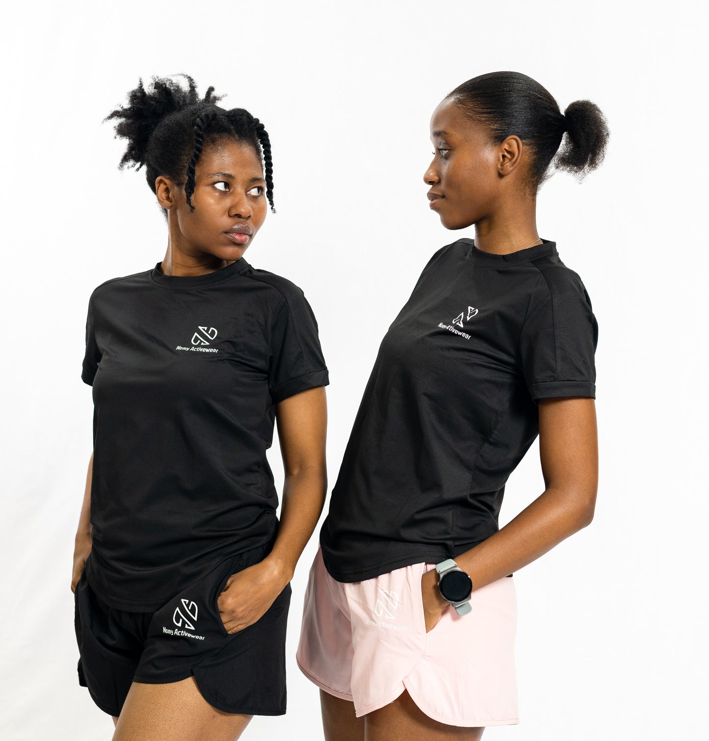 Slim fit very petite Black T-shirt (only)