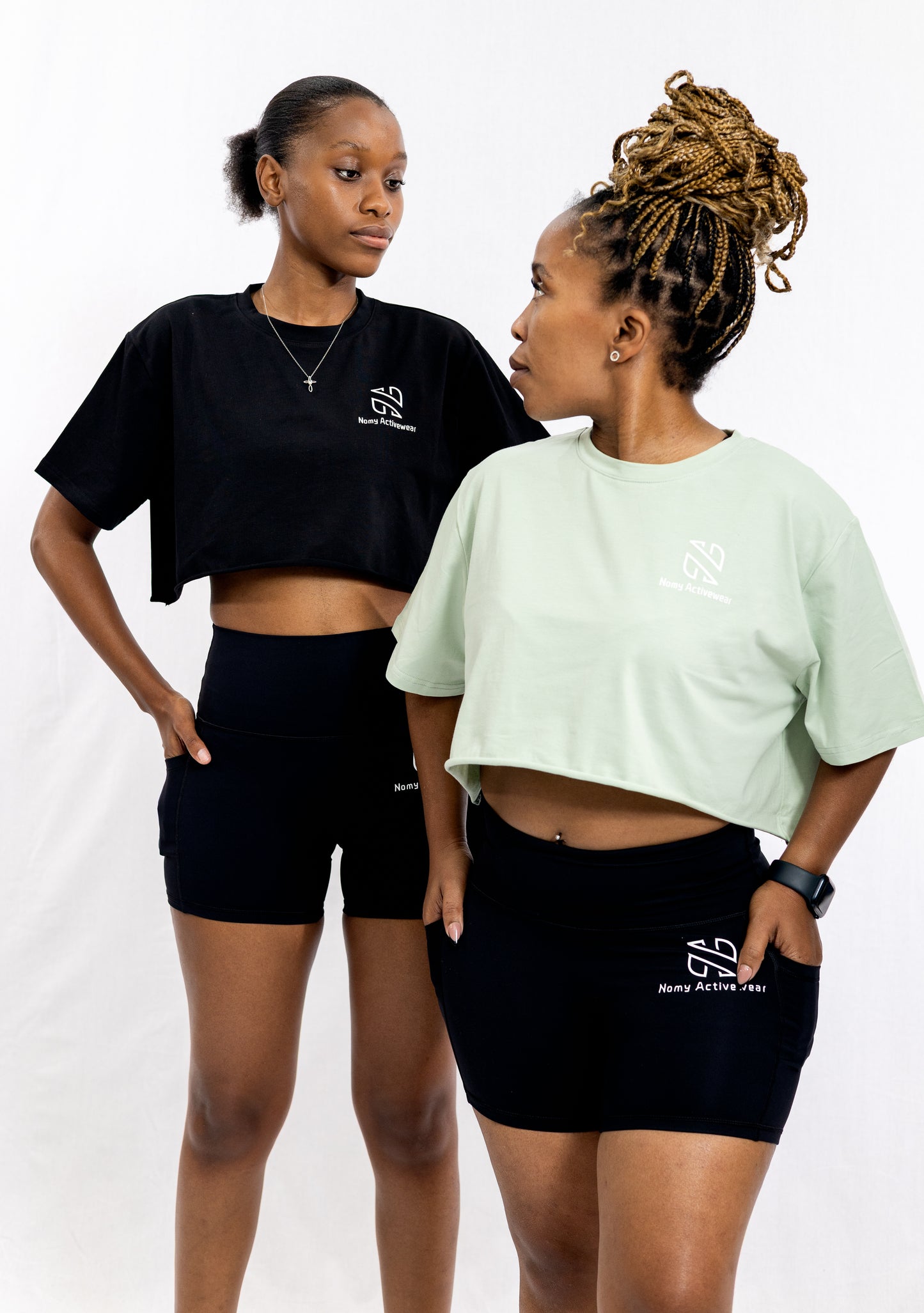 Nomy Open Crop Tee's