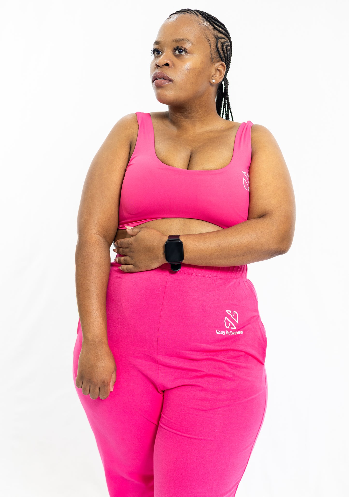 Loose sweatpants and Bra set